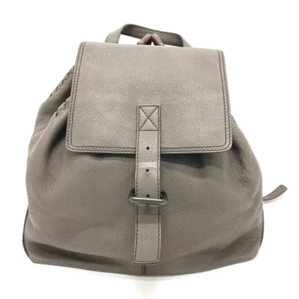 Bottega Veneta Vintage Pre-owned Laeder skuldertasker - Vintage - Herre - Brun - ONE SIZE - Uld