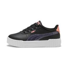 Puma Carina 3.0 Blurry Dreams Sneakers Kids, Black, Size 32, Shoes