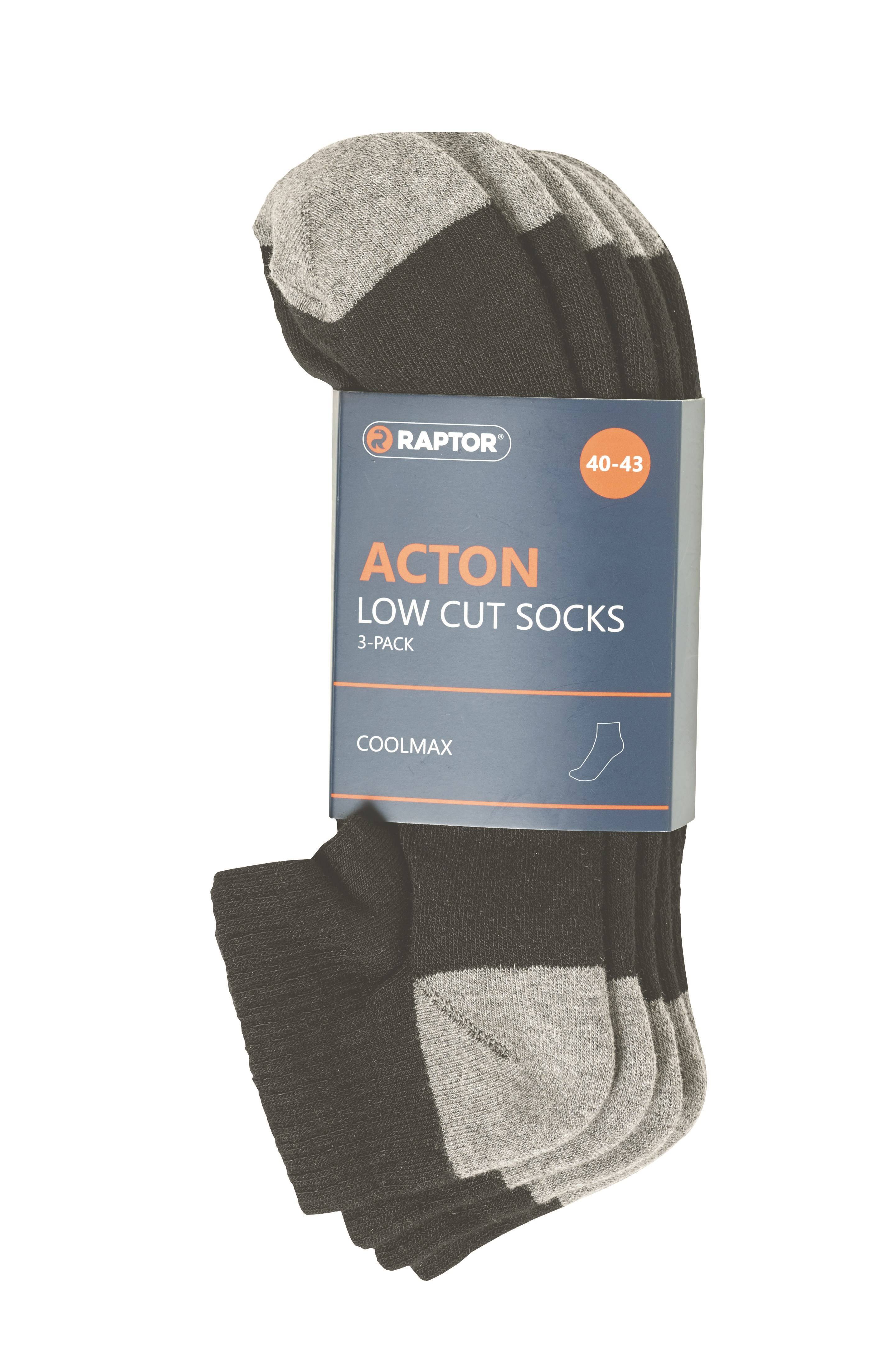 RAPTOR Acton Sokker 3-pak