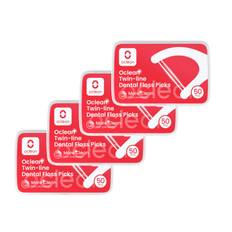 Oclean Twin-line Dental Floss Picks - 4ct - 4-ct