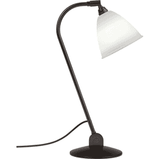 GUBI BESTLITE BL2 PORCELÆN/SORT MESSING BORDLAMPE