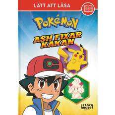 Pokemon Lätt att läsa Ash fixar kakan