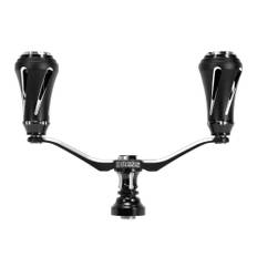 DRESS Custom Handle W Vertex EVO For Spinning DAIWA 100mm Graphite Black Daiwa Fishing Reel Custom Lightweight Sturdy For Left and Right Use