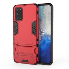 EIDERWOOD Samsung Galaxy S20 Håndværker Mobil Cover - Kickstand - Rød
