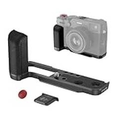 SMALLRIG X100VI Handgrip L-Shape Grip för FUJIFILM X100VI and X100V Cameras, Built-in Quick Release Plate för Arca, Lightweight Silicone Side Handle, med Shutter Button och Hot Shoe Cover - 4556