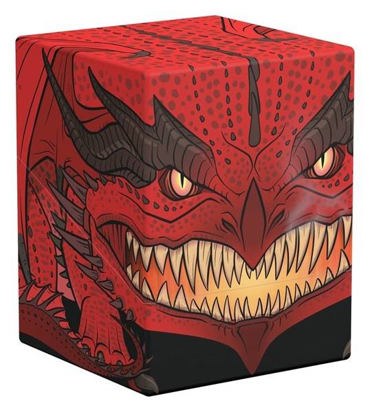 Ultimate Guard Squaroes Boulder Deck Case (Deck Box) 100+ Standard Size: Dungeons & Dragons (D&D): Red Dragon