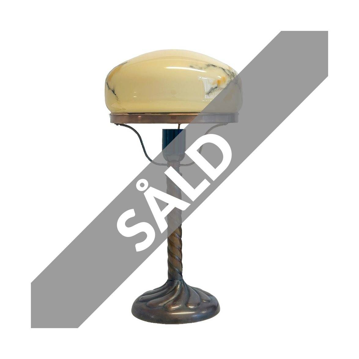 Vintage by Bright 1-2-3 Strindbergslampa bord, Art deco