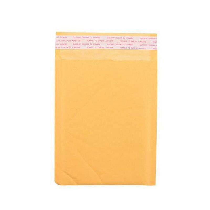 1pc 11*13cm gult kraftpapper bubbelkuvert kraftbubbelutskick vadderade kuvert kuvert för inbjudningar sobres invitacion