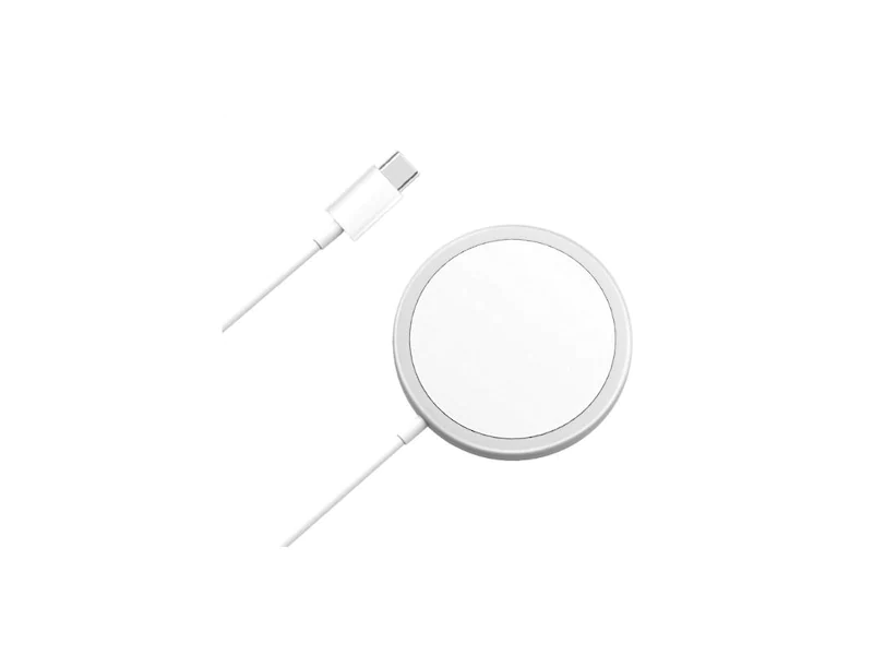 SiGN MagSafe Laddare Qi 15W USB-C Vit