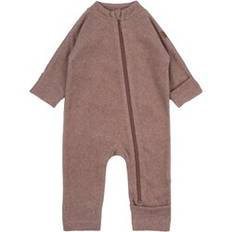 Mikk-Line Bomuld Fleece Baby dragt - BURLWOODME