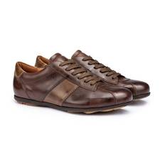 LLOYD BARKER Herre Sneaker EBONY/OLIVE Str. 46,5