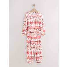 Next Hyggelig julepyjamas i fleece (3-16år)