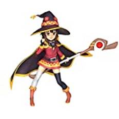 Jilijia Anime Konosuba - Guds välsignelse på denna underbara värld figur megumin actionfigurer tecknad figur modell staty prydnad