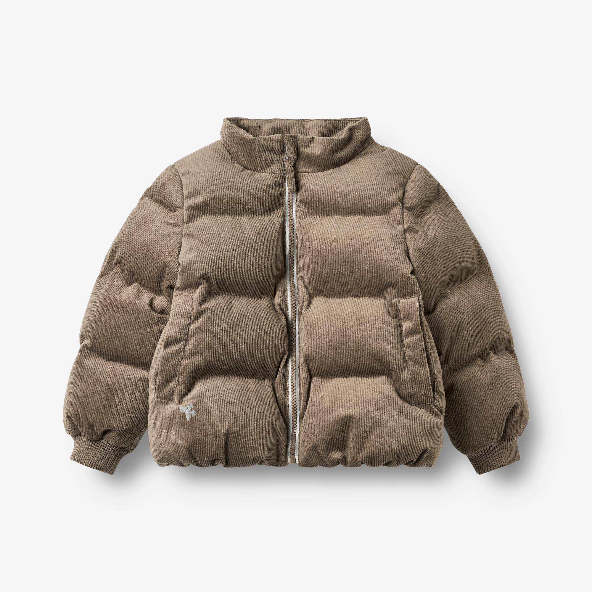 WHEAT® - Pufferjakke Cammoe - dry wood - Str 110.