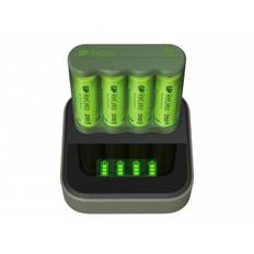 GP - ReCyko Everyday-batteriaddare med laddstation inkl. 4st AA 2100mAh NiMH-batterier (USB)