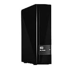 WD 3 TB My Book Desktop extern hårddisk, maskinvarukryptering, säkerhetskopieringsprogramvara (8,9 cm (3,5 tum), 5400rpm, 64 MB, SATA, USB 3.0), WDBFJK0030HBK-EESN