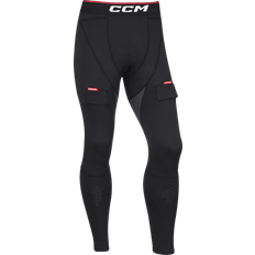 Ccm Compression Pant With Jock/gel Yt Hockeyskydd Black - Large