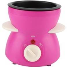 Fonduegrytor elektrisk chokladsm&#xE4;ltning fonduegryta sm&#xF6;r ost sm&#xE4;lt varmare 220-240v fondue