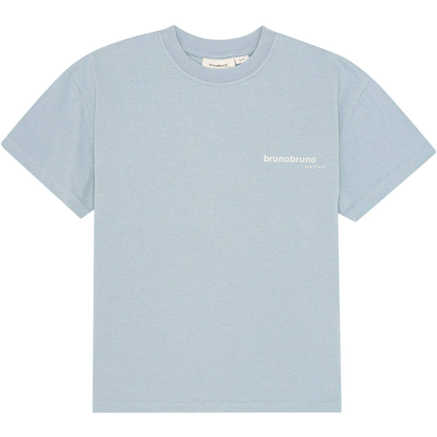 brunobruno nation Dusty Blue Skateboard Nanna T-Shirt Str. 110-116