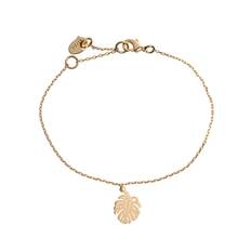 Monstera armband - Guld