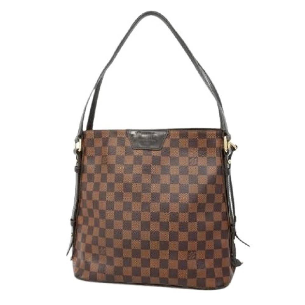 Louis Vuitton Vintage Pre-owned Stof louis-vuitton-tasker - Vintage - Dame - Brun - ONE SIZE -