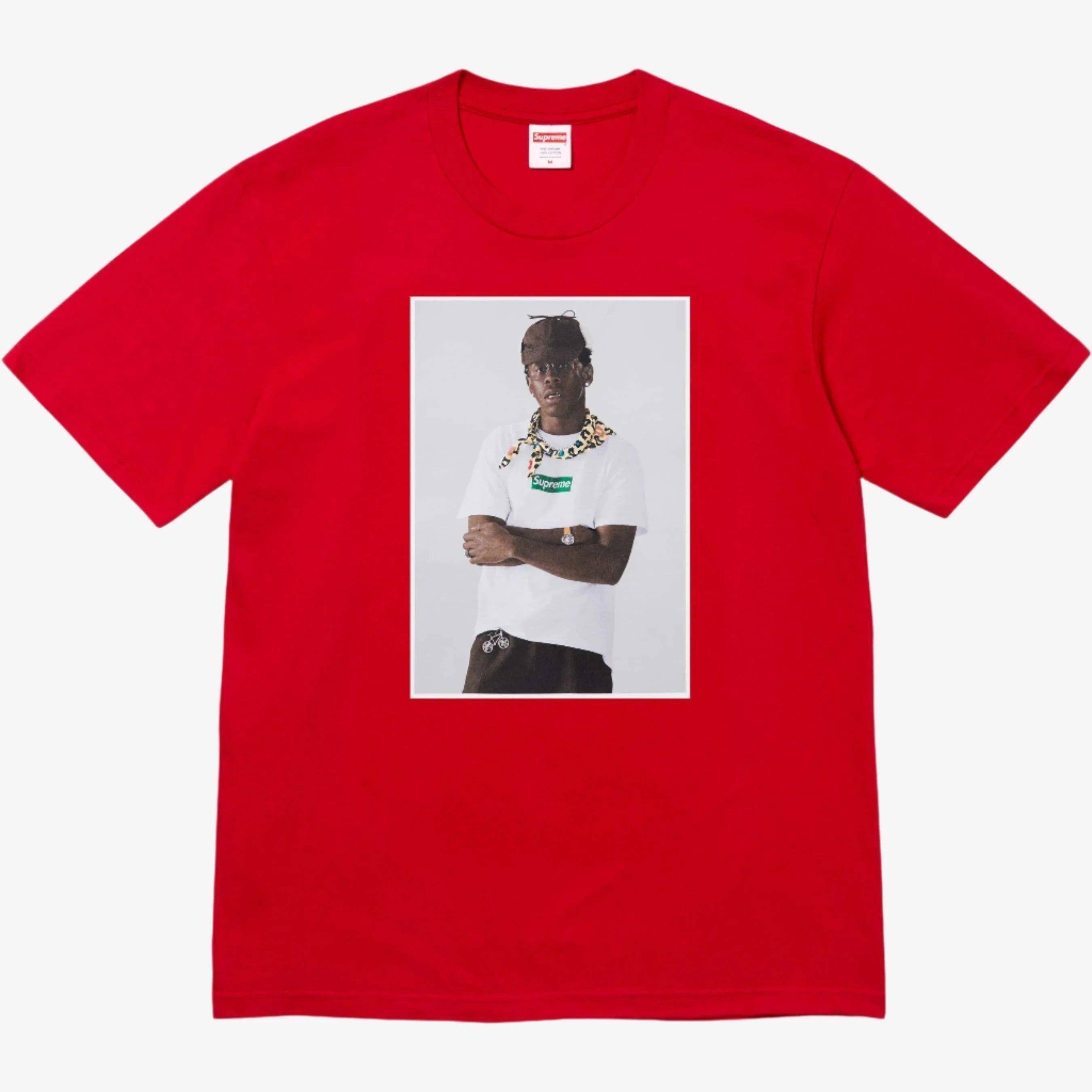 Supreme x Tyler, The Creator 'Photo' Tee Red (FW24) - 2XL / 🚀 INSTANT