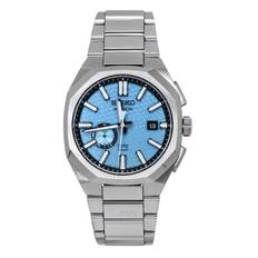 Seiko Astron Starfull Sky GPS Limited Edition Stainless Steel Blue Dial Solar SSJ027J1 100M Men's Watch blå