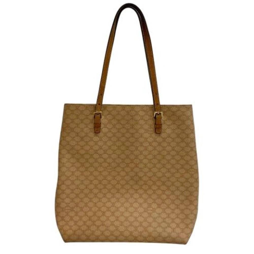 Celine Vintage Pre-owned Vintage Tote Bag - Vintage - Dame - Beige - ONE SIZE - Tyl