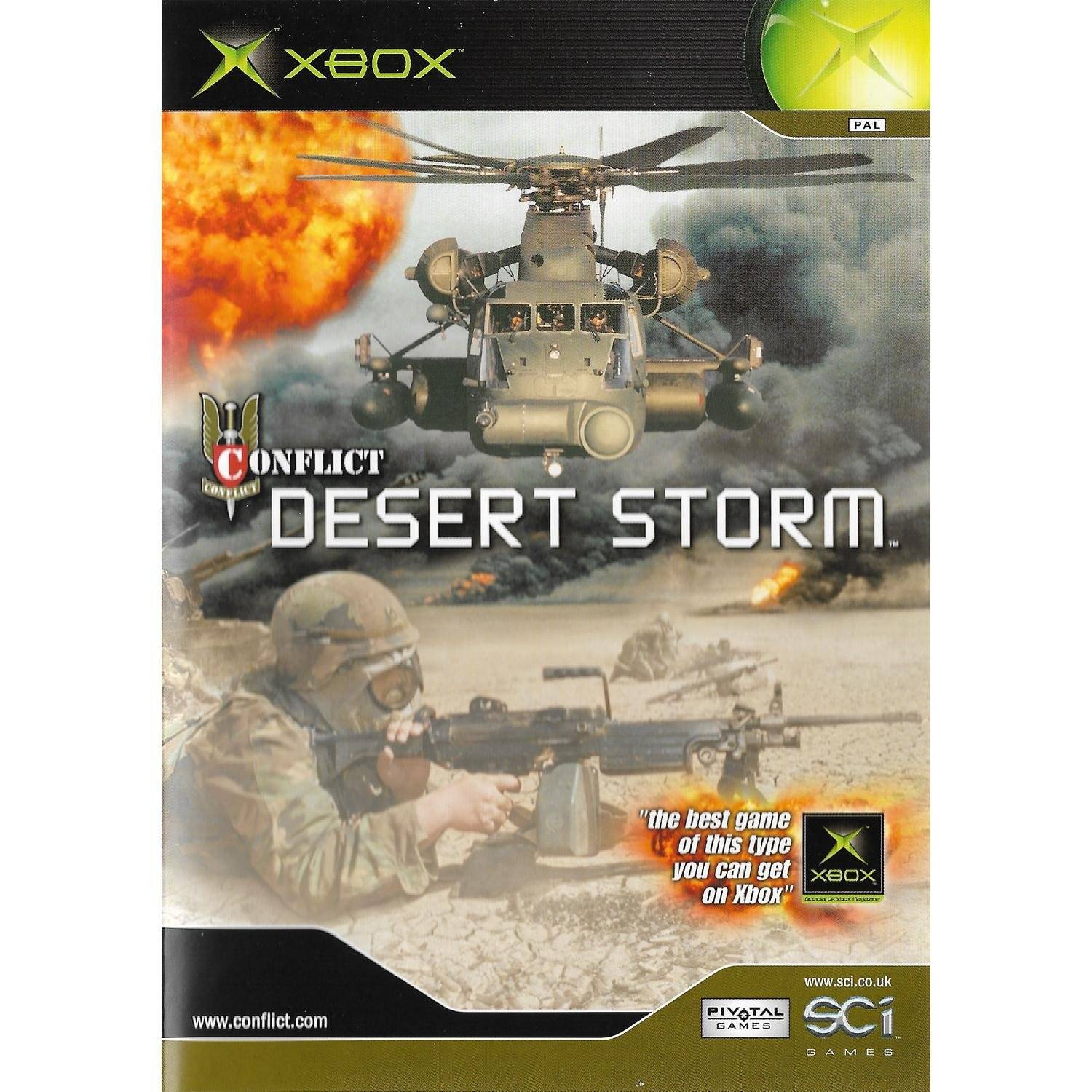 Conflict Desert Storm Xbox (Begagnad)