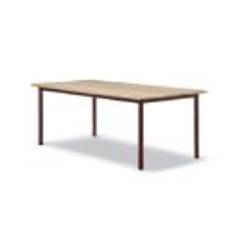 Fredericia Furniture 6631 Plan Bord 200x100 cm - Lysolieret Eg/Bordeaux