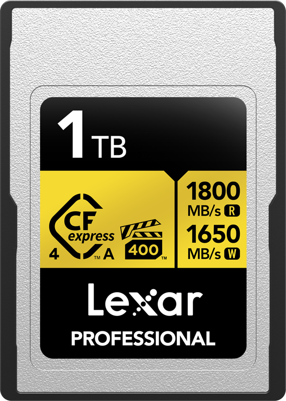 Lexar CFexpress 4.0 Pro Gold, VPG400, R1800/W1650 (Type A) 1TB