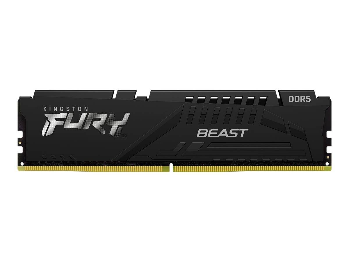Kingston FURY Beast DDR5 128GB kit 5600MHz CL40 On-die ECC --> I externt lager, forväntat leveransdatum hos dig 29-07-2026