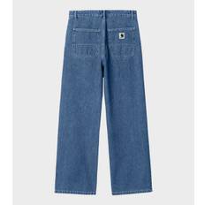 W Simple Pant Stone Washed Blue