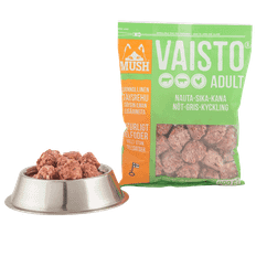 Vaisto® BARF Fuldfoder okse gris kylling Grøn - 3 kg.