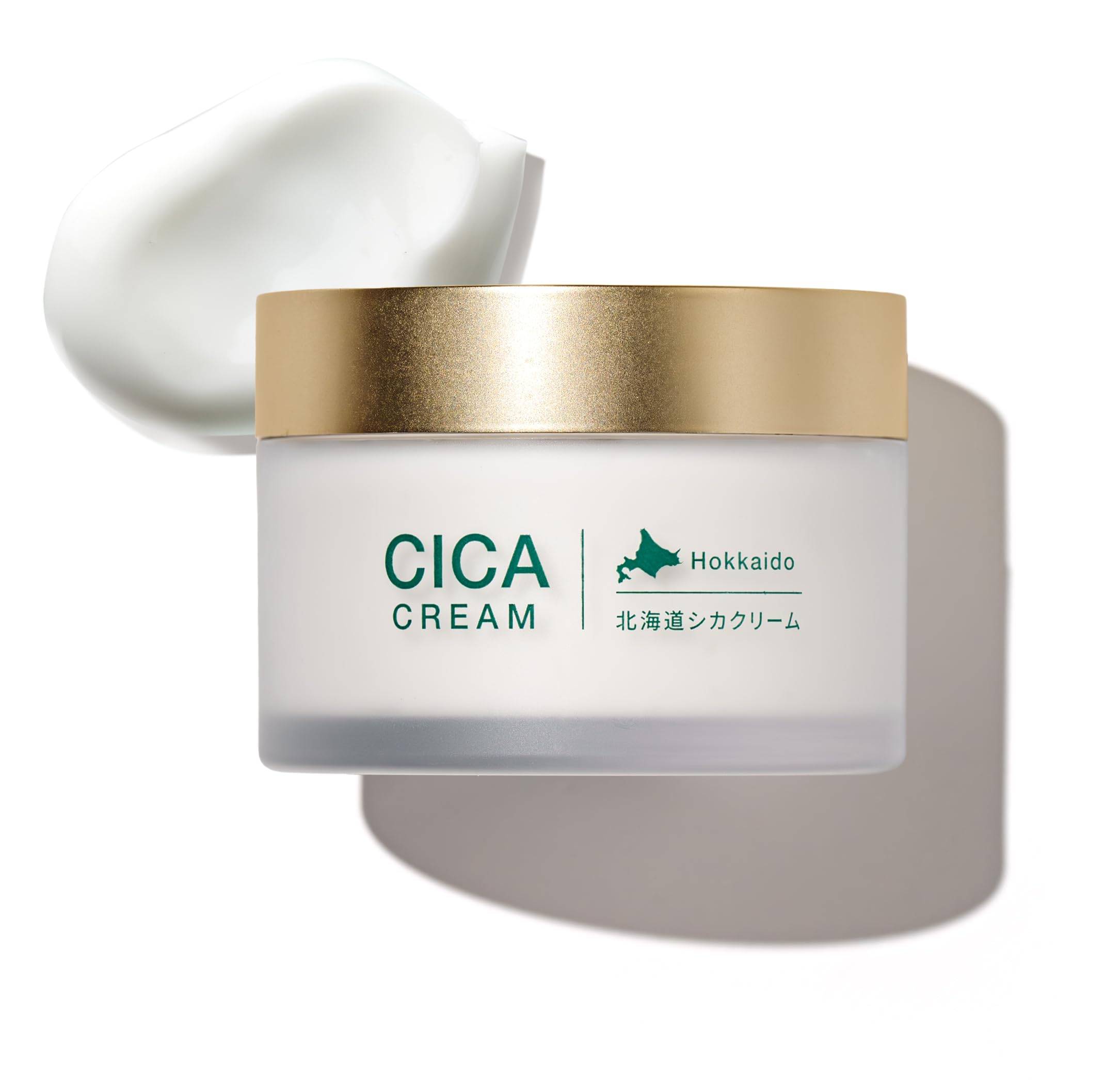 idio Hokkaido Cica Cream Mänsklig Stamcellsodlingslösning CICA Cream Centella Centellaextrakt Torr Hud Cicapea Fuktighetskräm Tillverkad i Japan