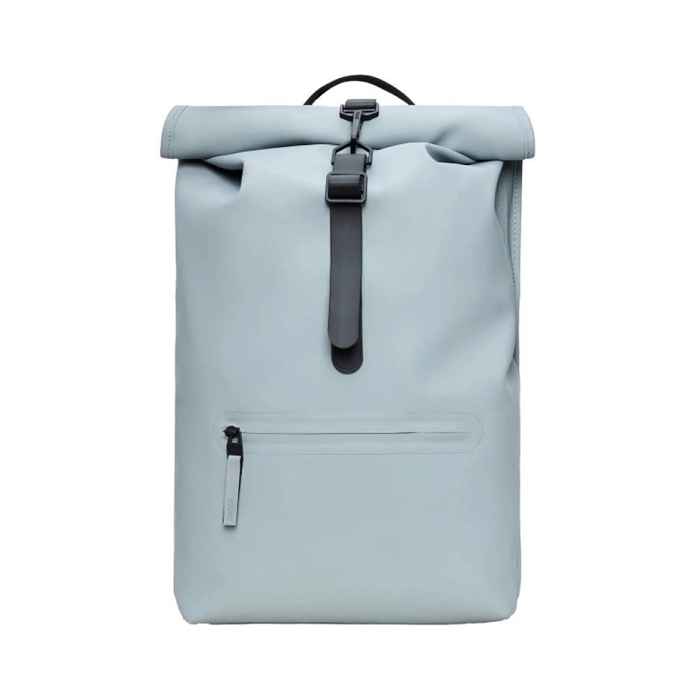 Rains Rolltop Rucksack - Tasker - unisex - Grå - ONE SIZE - Uld