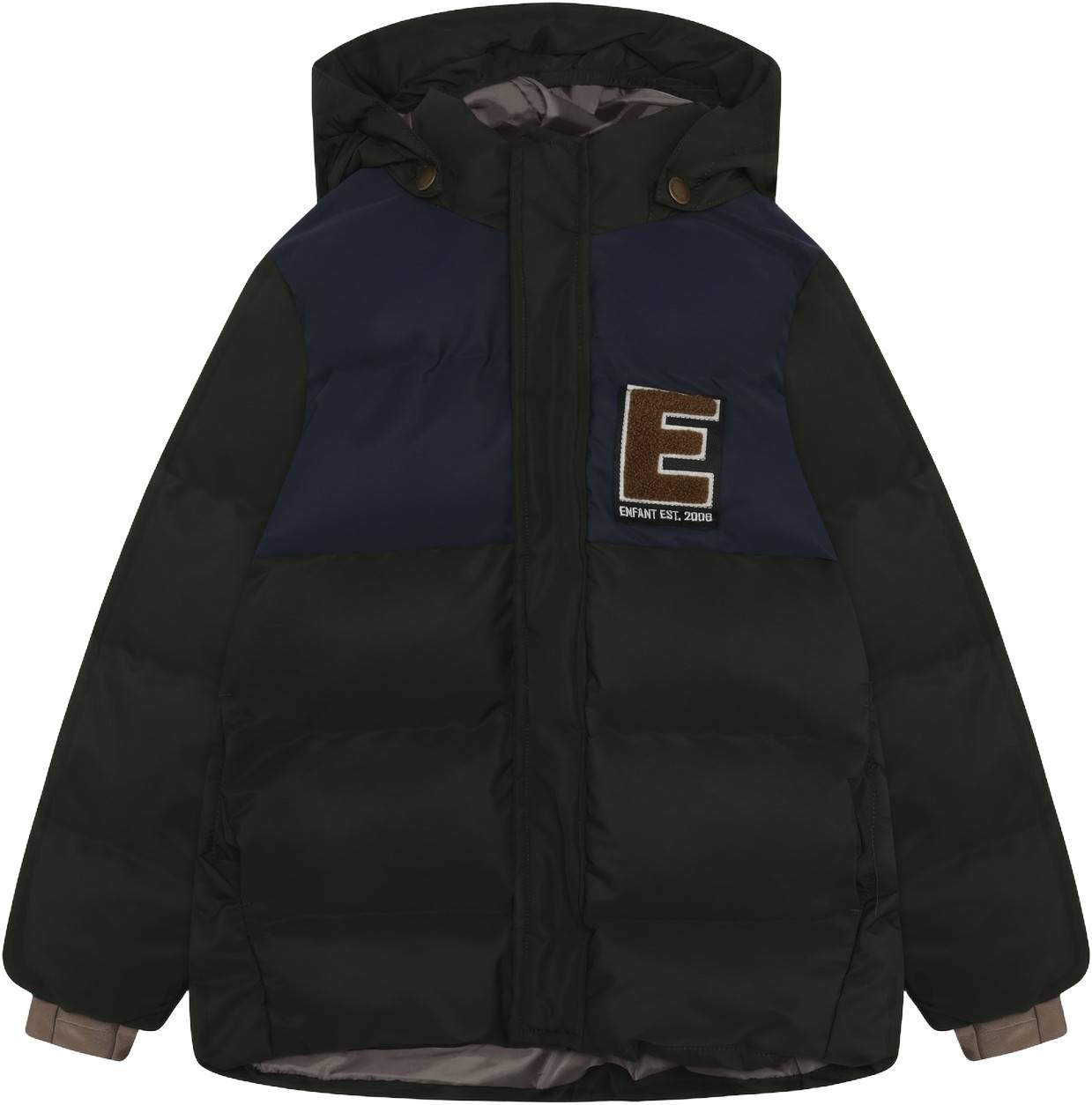 En Fant Jacket Quilt, Colorblock Stl. 134 unisex - Termojackor Från Magasin - Rosin (134)