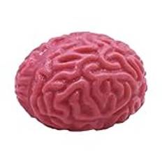 Hjärna Stress Ball Toy - Stress Relief Toy, Slow Rebound Squeeze Balls | Halloween stressbollar, realistiskt falskt organ, blodig skrämmande klämleksak, främjar hälsosamt tänkande för Halloween-festen
