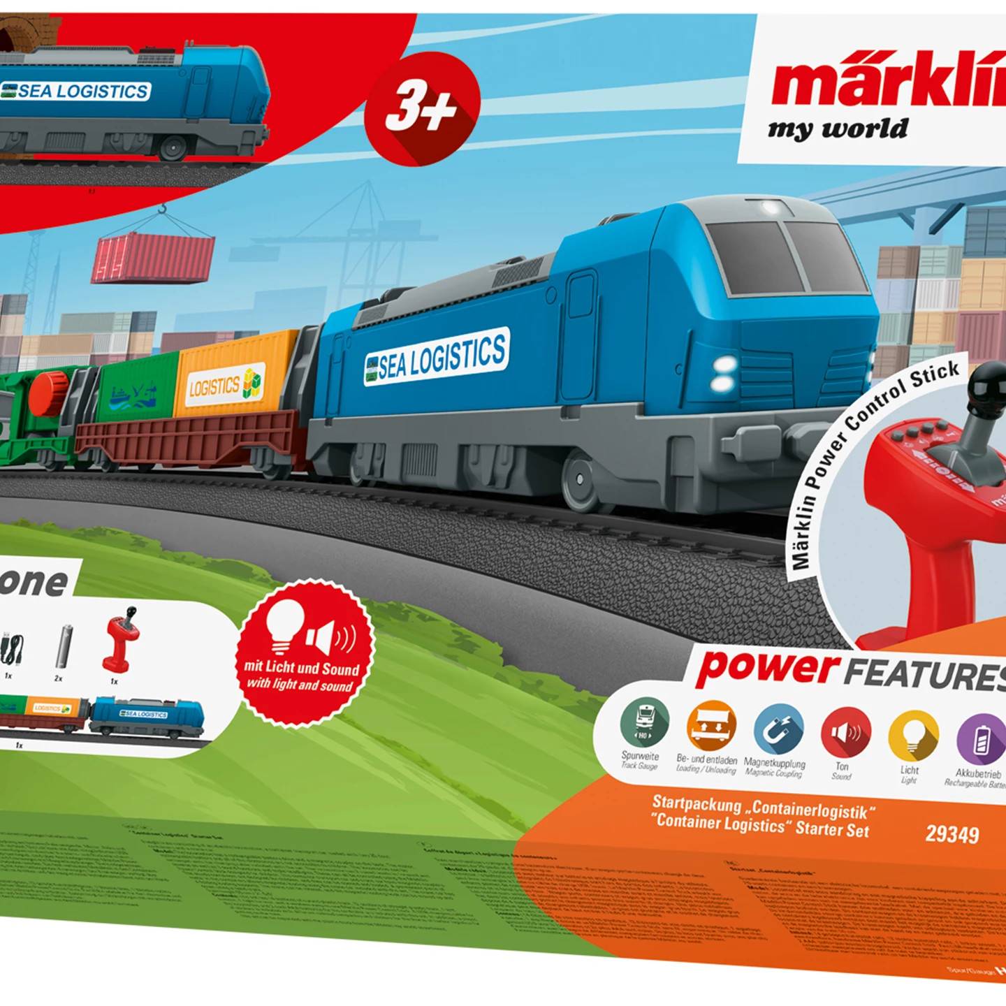 Märklin My World Container logestiksæt Varenr. 29349