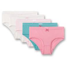 Sanetta Kid's Set Hipslip 337222 5er Pack Underbukser Børn størrelse 128 farve pink/hvid