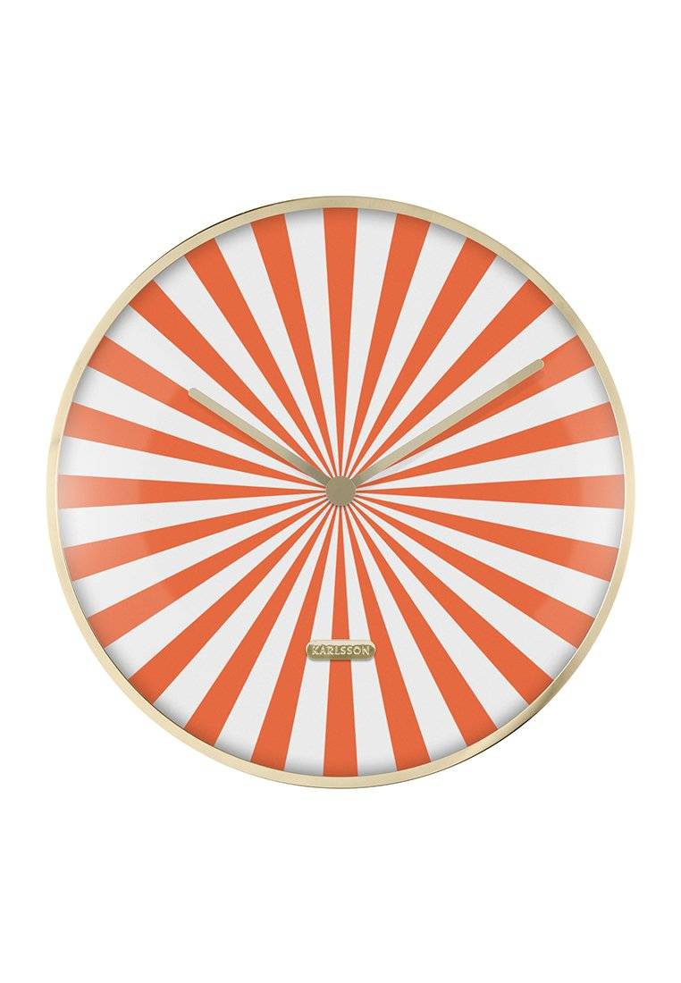 Väggklocka - orange