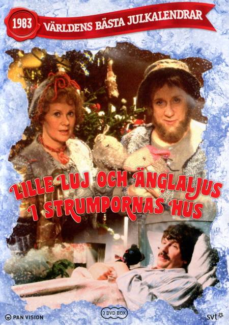DVD - Lille Luj och änglaljus i strumpornas hus (Julkalender 1967) (Beg)