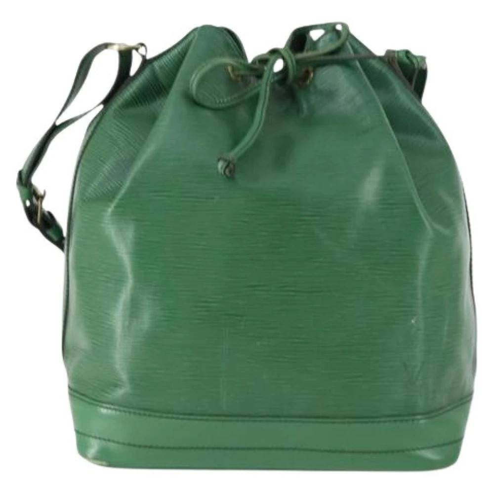 Louis Vuitton Vintage Pre-owned Noe Handbag - Vintage - Dame - Grøn - ONE SIZE - Uld