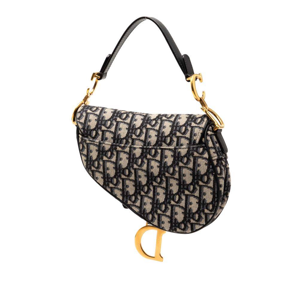 Dior Vintage Dior Saddle Bag L 15cm x W 18cm x D 4.50cm - Dior Vintage hos Magasin.