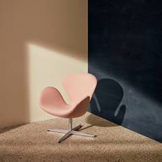 Fritz Hansen 3320 Svanen Loungestol Stof