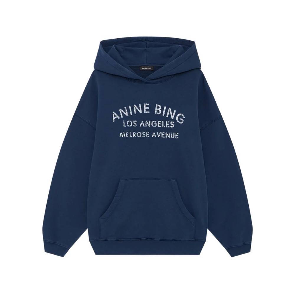 Anine Bing - Harvey Sweatshirt Sweatshirts & Hoodies - Dam - XS - Bomull