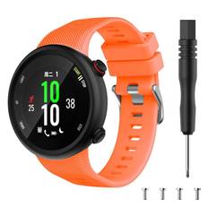 Rem af silikone til Garmin Forerunner 45 orange