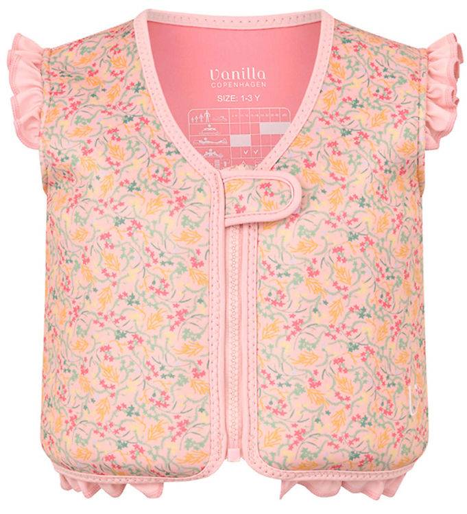 Vanilla Copenhagen Svømmevest - Neo - Liberty Rose - Vanilla Copenhagen - 3-6 år (98-116) - Svømmevest