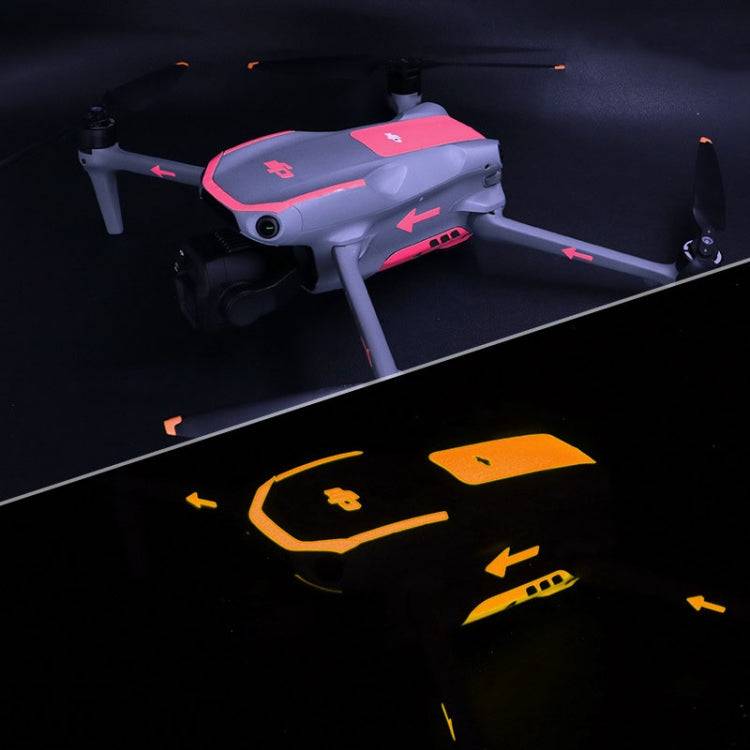 DJI Air 3/3S Lysande Dekaler för Säker Nattflygning