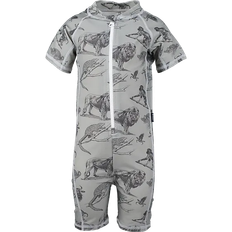 Lindberg K Cyprus Suit Bad- & solskyddsplagg Mint Green/Grey - 122-128